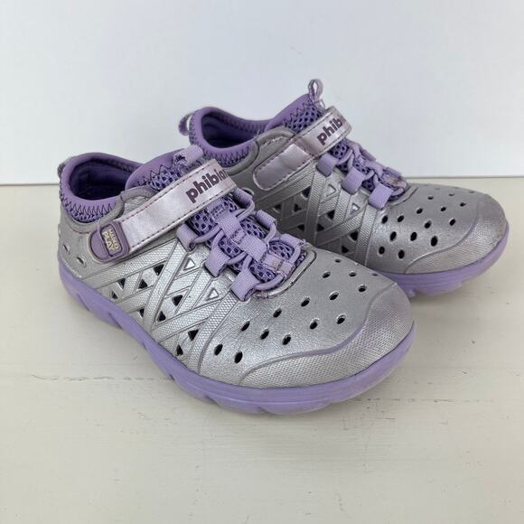 Stride Rite Made 2 Play Phibian Sneaker Sandal Water Shoes 10 Little Kids - Picture 1 of 8